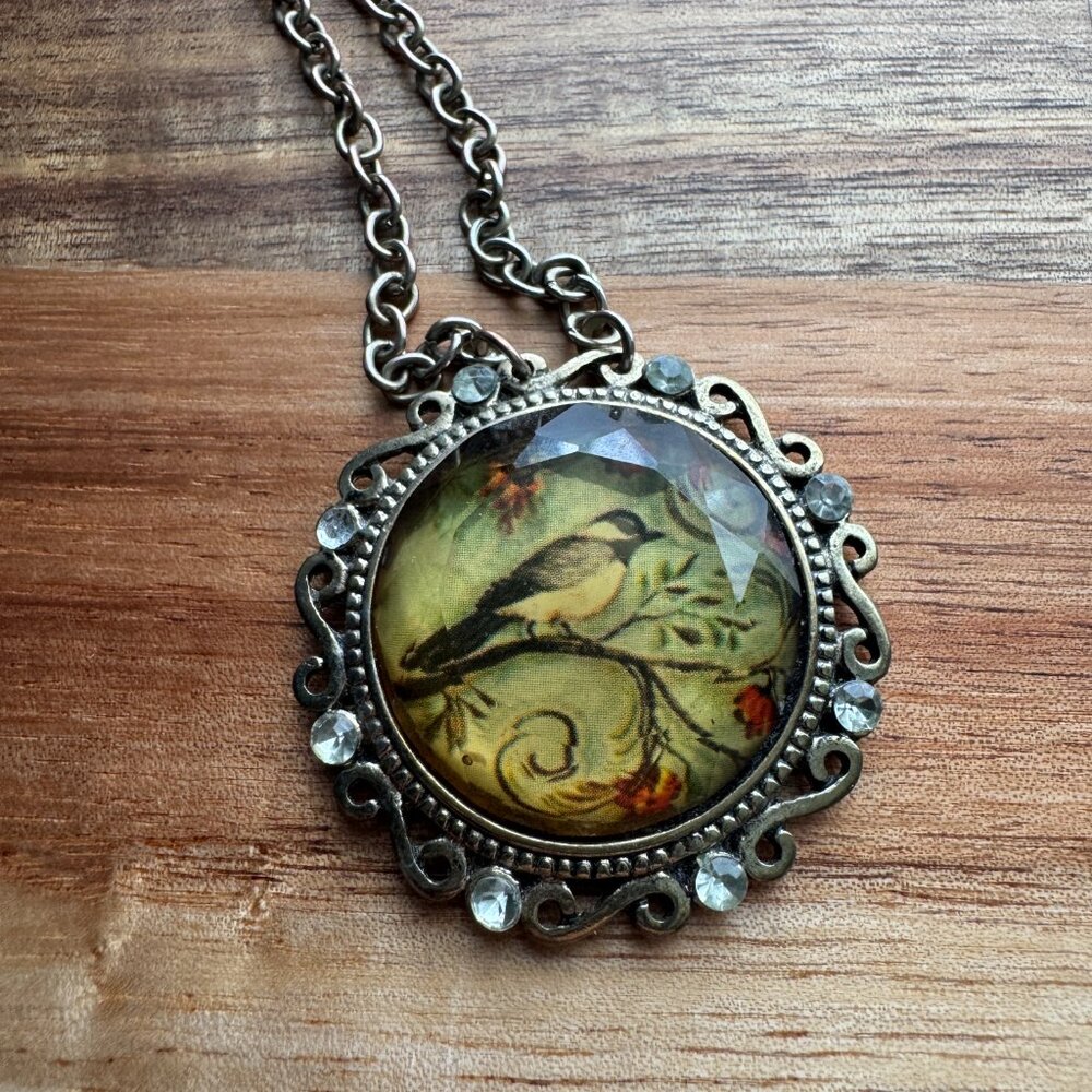 Vintage Style Bird Necklace